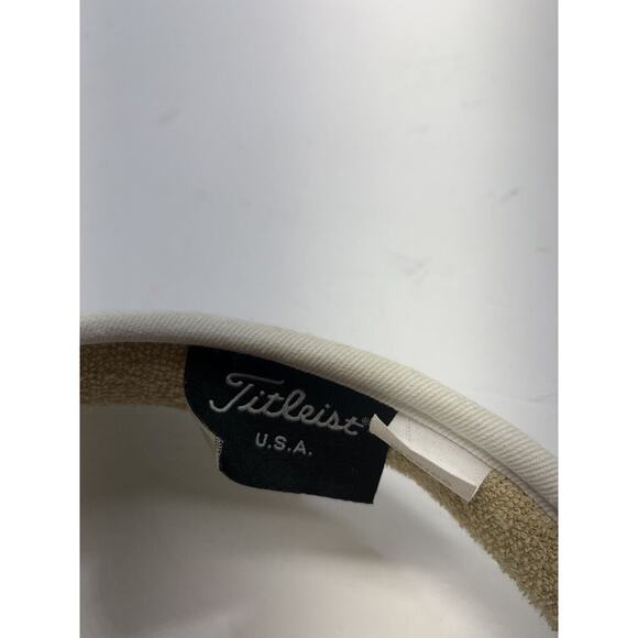 Womens Titleist Hawaiian Floral Golf Tennis Sun Visor Cushioned Cruise VTG Pics - Picture 4 of 8